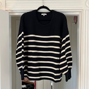 Madewell Conway Pullover Stripes Sweater